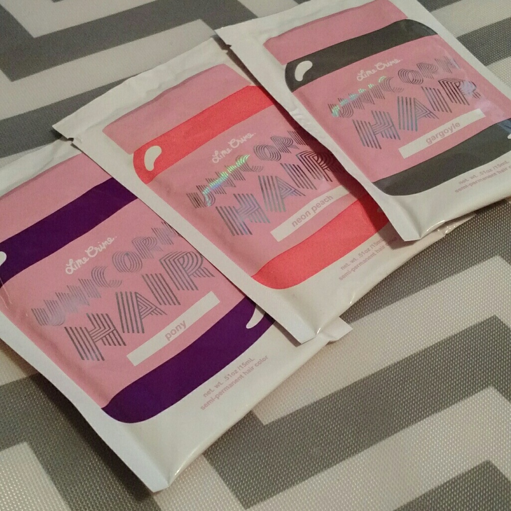 Lime crime hair dye
